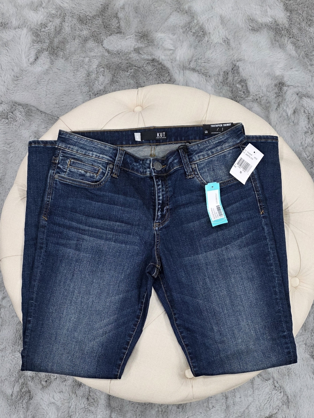 KUT from the Kloth Dark Wash Jeans - Blue-New